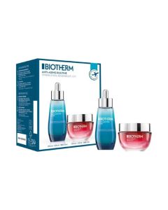 Biotherm Life Plankton Elixir Serum & Blue Therapy Uplift Day Cream Set 2x50ml