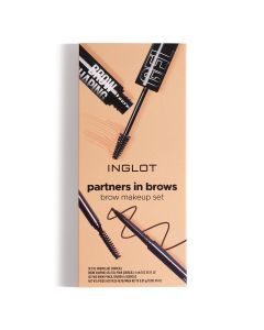 Inglot Zestaw Do Makijażu Brwi Partners In Brows