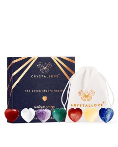 Crystallove The Seven Chakra Hearts