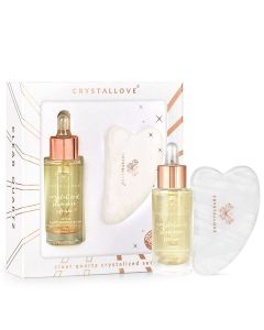 Crystallove Clear Quartz Crystalized Set