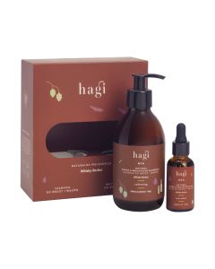 Hagi Zestaw Szampon do Brody I Olejek Whisky Barber zestaw do pielęgnacji ciała