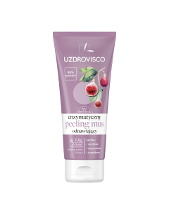 Uzdrovisco Bezolejowy enzymatyczny peeling mus odnawiający