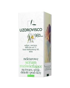 Uzdrovisco Narcyz Nektarowe Serum Rozświetlające Na Twarz, Szyję, Dekolt I Pod Oczy 50 ml