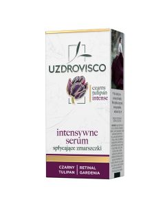 Uzdrovisco Czarny Tulipan Intense Intensywne Serum Spłycające Zmarszczki 30 ml