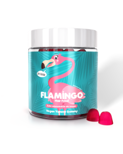 NH Flamingo Hair Food Vegan Yummy Gummy, 300g