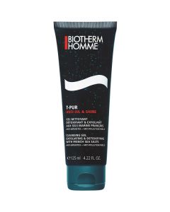 Biotherm Homme Shine Salty Gel Cleanser Żel Do Mycia Twarzy 125 ml