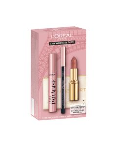 L'oreal Look On The Go I Am Worth It Nudes Zestaw do makijażu 