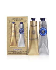 L'Occitane Hand Creams Duo Shea And Youth Zestaw Do Pielęgnacji Dłoni i 2x75ml