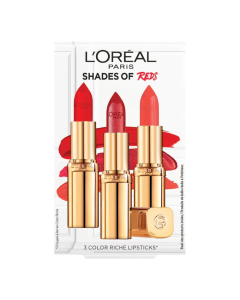 L'Oréal Paris Color Riche Lipstick Shades Of Reds Set Zestaw Pomadek Do Ust