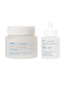 Zestaw Korres Greek Yoghurt Maseczka Do Twarzy 100ml I Serum Do Twarzy 30ml