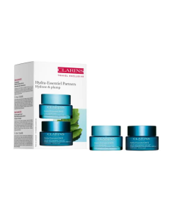 Clarins Hydra Essentiel Partners Day & Night Set Zestaw Do Pielęgnacji Twarzy 50 ml + 50 ml