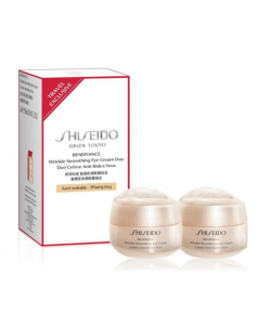 Shiseido Benefiance Wrinkle Smoothing Eye Cream Duo Set Zestaw Kremów Pod Oczy 2x15 ml