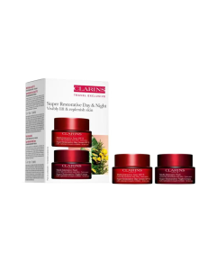 Clarins Super Restorative Day & Night Set Zestaw Do Pielęgnacji Twarzy 50 ml + 50 ml